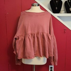 Free people sweatshirt